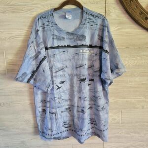 Vintage Wright Brothers Oshkosh WI SZ XXL Airplanes Aviation